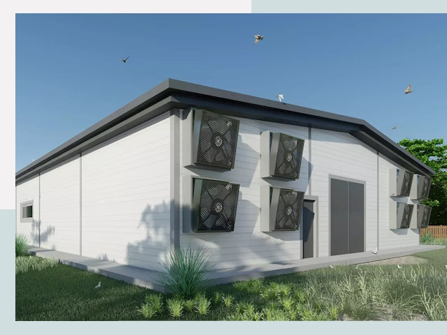 Строительство птичников в Лянторе