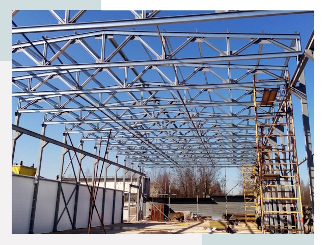 Строительство цехов в Лянтор от 614 руб. под ключ