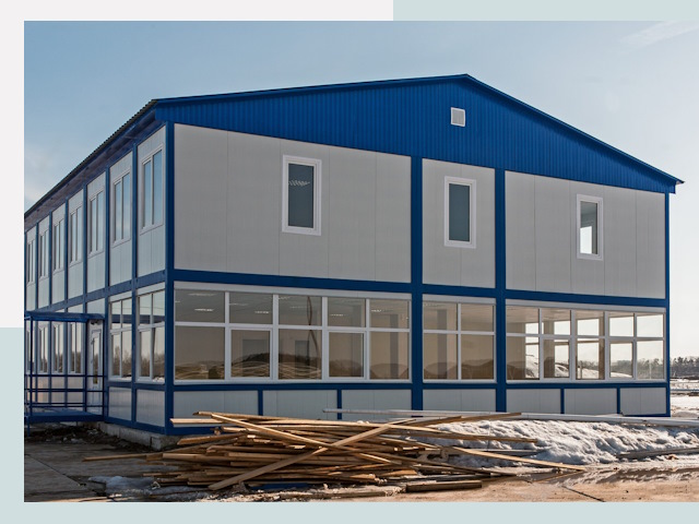 Строительство магазинов в Лянторе