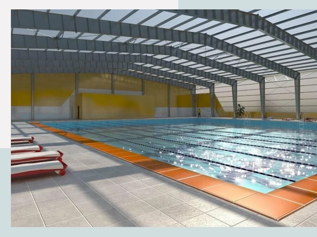 Строительство крытых бассейнов в Лянторе
