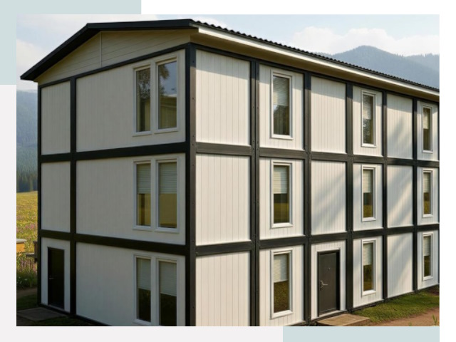 Модульные общежития в Лянторе