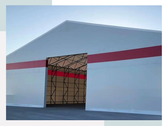 Быстровозводимые ангары в Лянторе