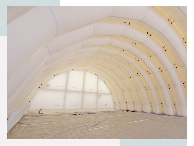 Пневмокаркасные ангары в Лянторе