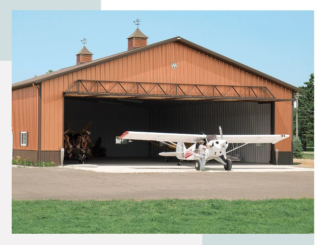 Ангары для самолетов в Лянторе