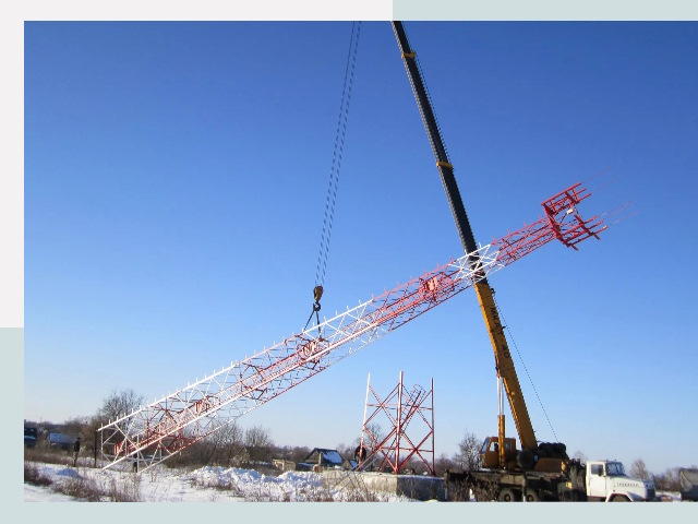 Строительство башен связи в Лянторе от 614 руб.