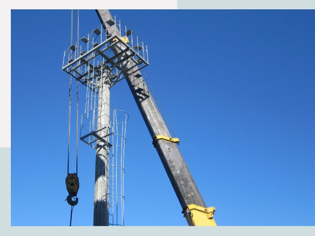 Монтаж осветительных мачт в Лянтор от 614 руб.