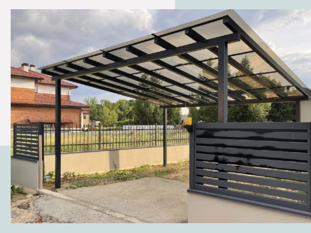 Металлические навесы в Лянтор от 614 руб. за м²