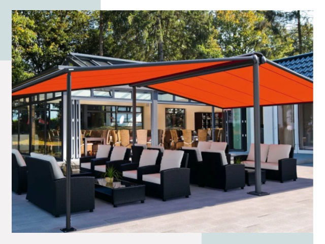 Навесы для кафе и ресторанов в Лянторе