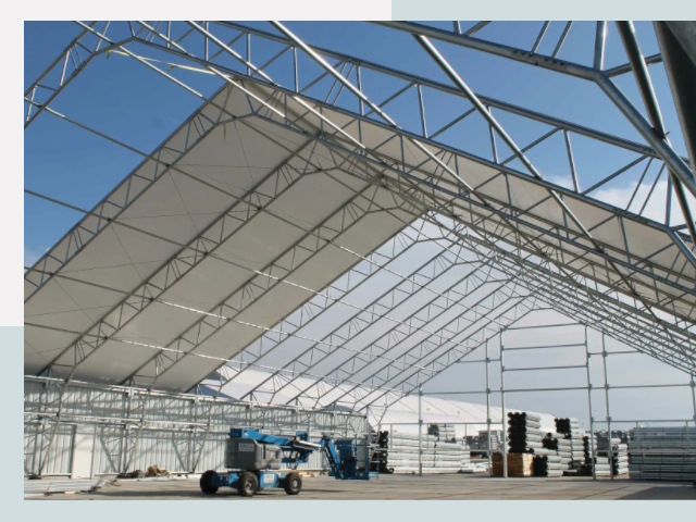 Каркасно-тентовые сооружения от СтальСтрой-Лнт по цене 614 руб.