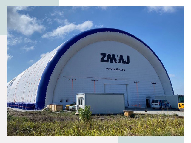 Брендирование ангаров в Лянторе