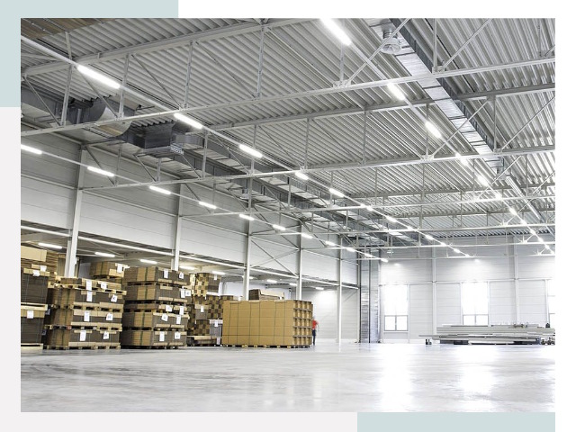 Освещение ангаров в Лянторе